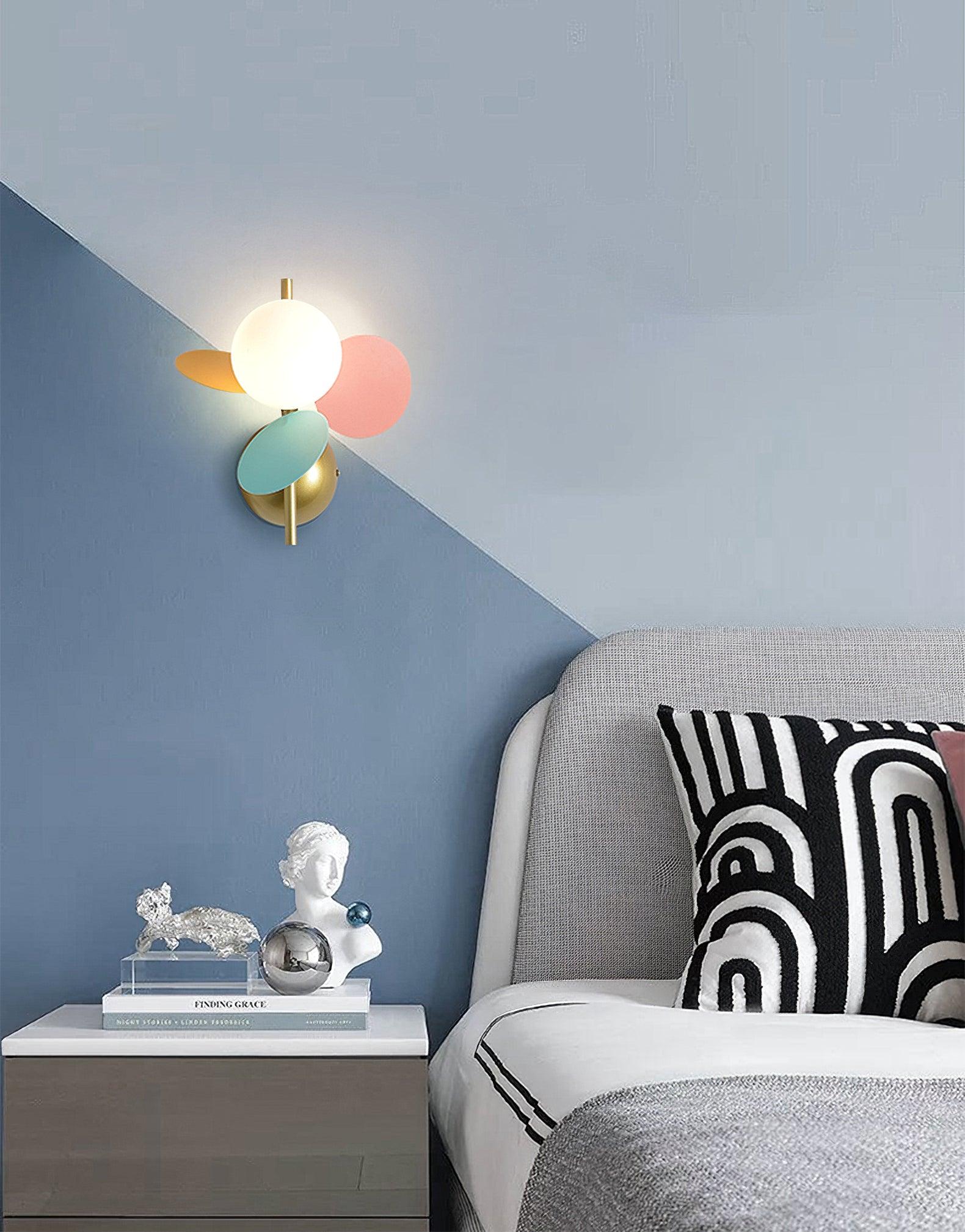 Round Macaron Wall Lamp - Letslighting