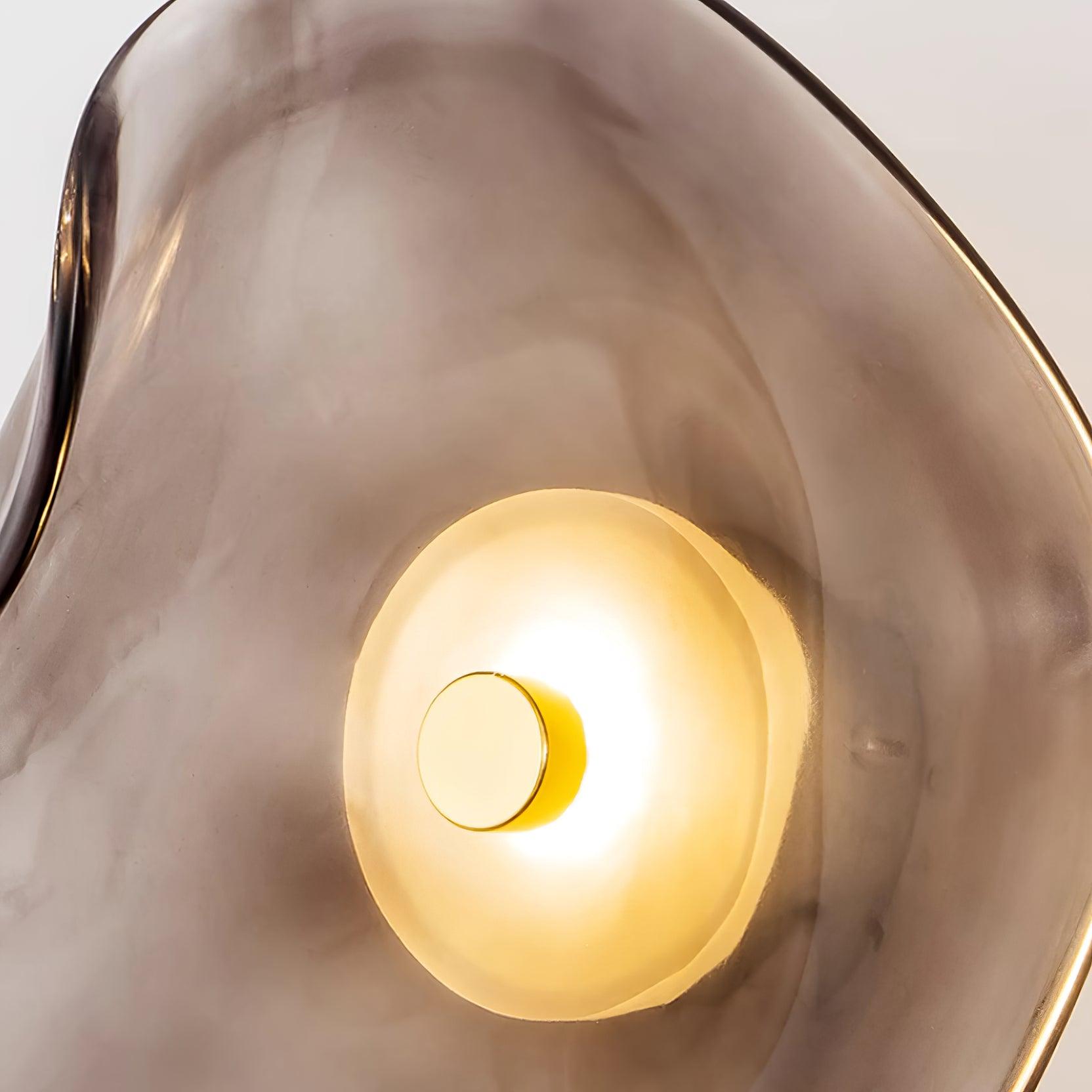 Lunara Amber Glass Ceiling Light - Letslighting