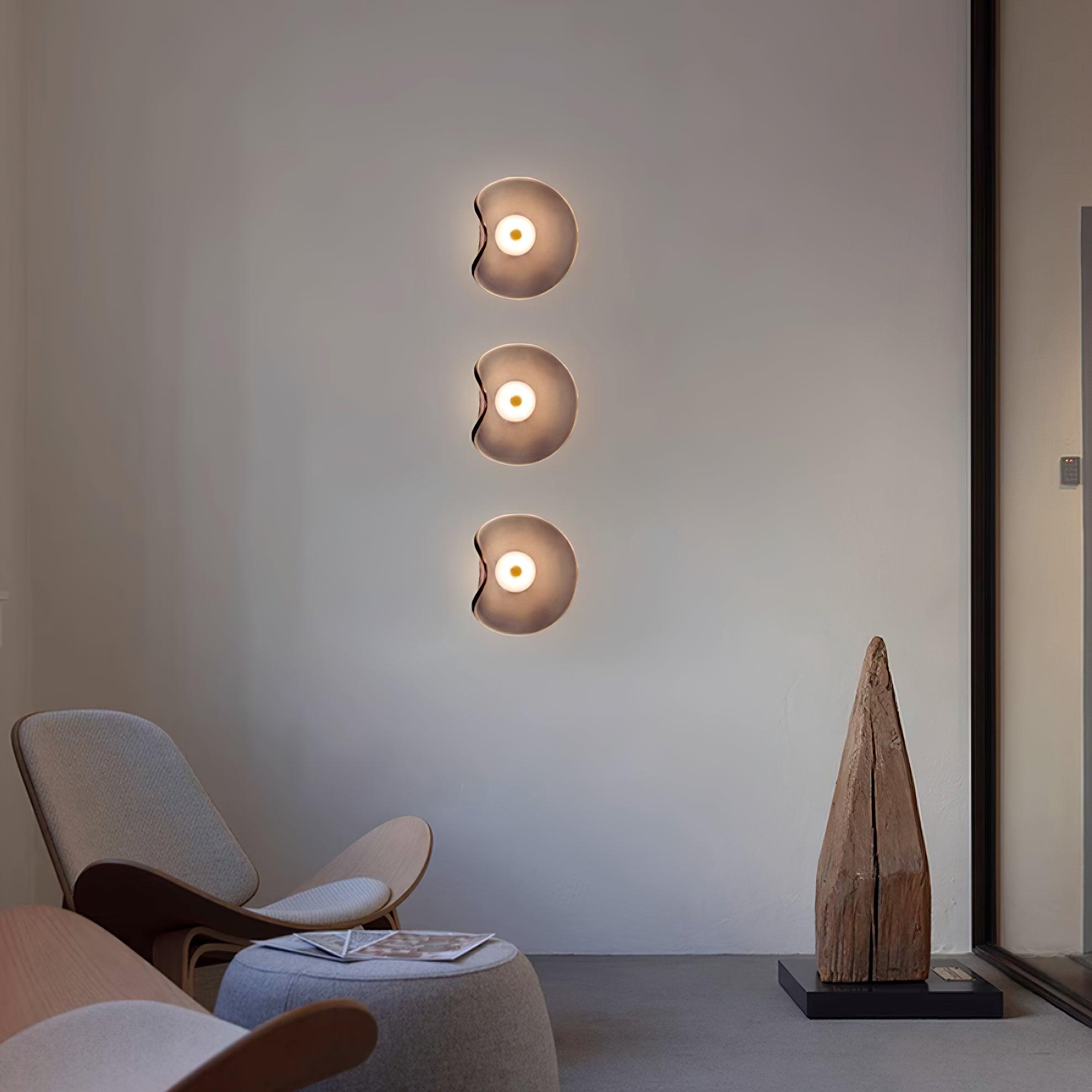 Lunara Amber Glass Ceiling Light - Letslighting