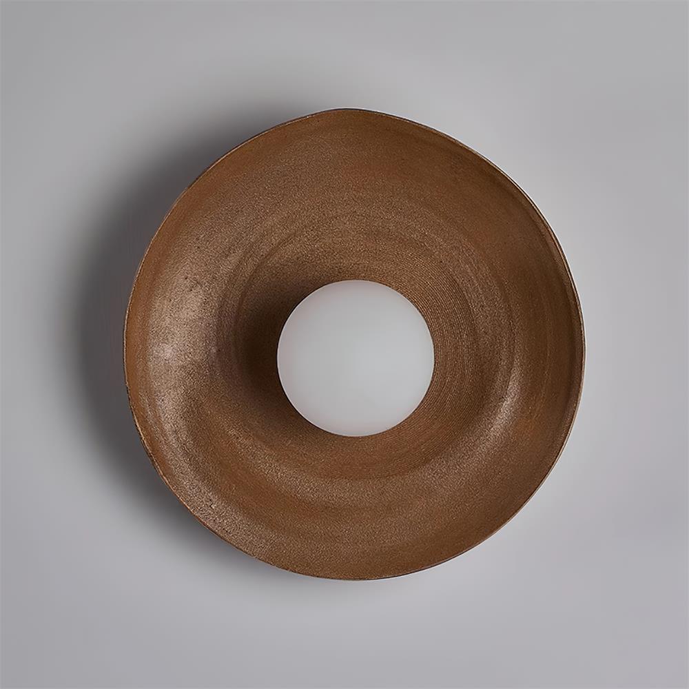 Wall Lamp Fiberglass Globe Nordic - Letslighting