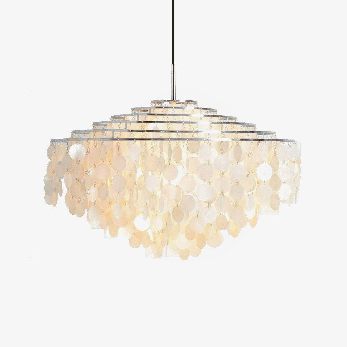 Round Shell Chandelier - Letslighting