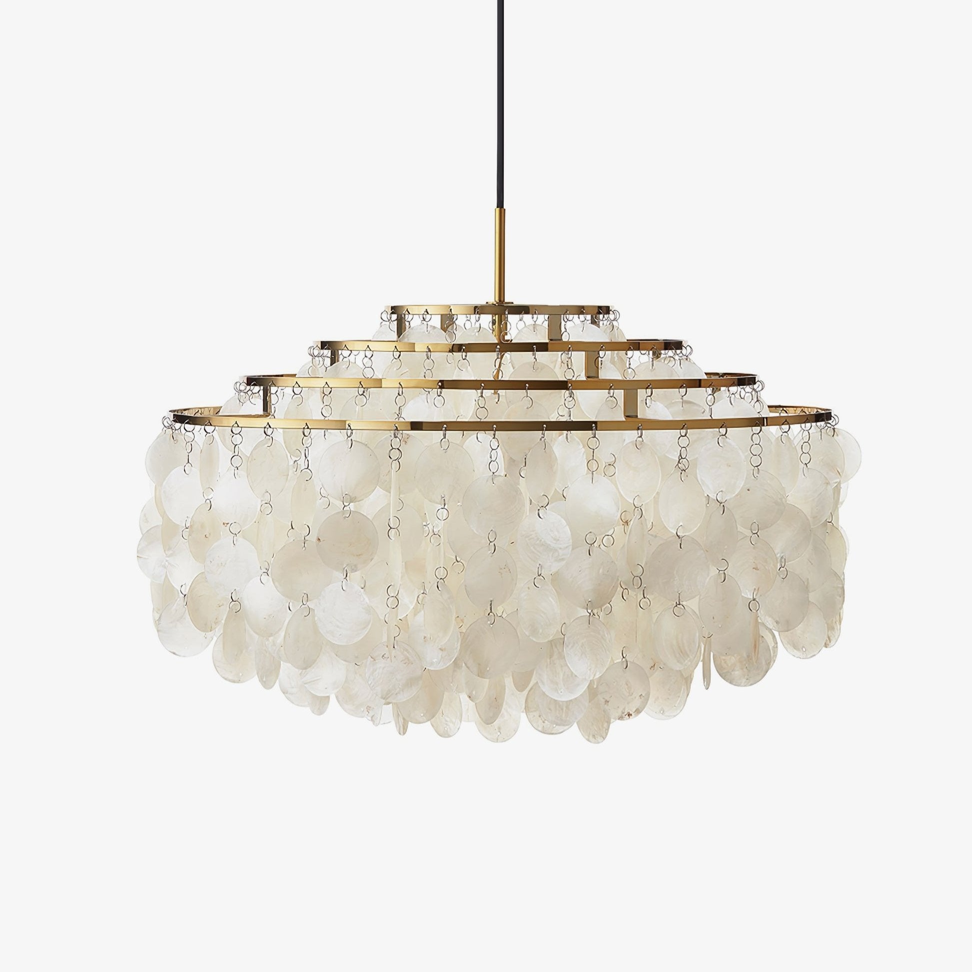 Round Shell Chandelier - Letslighting