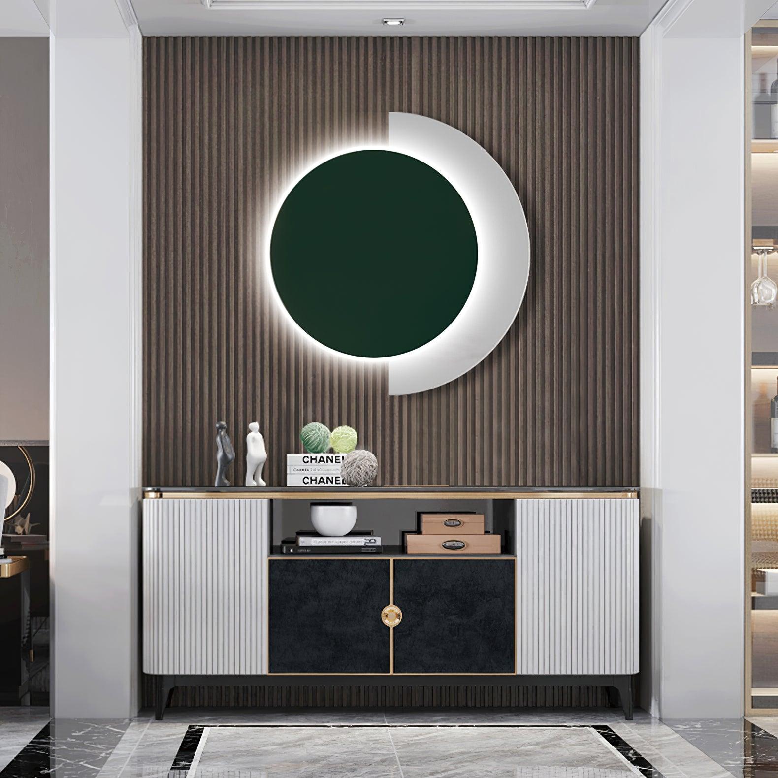Rounded Abstract Art Sconce - Letslighting