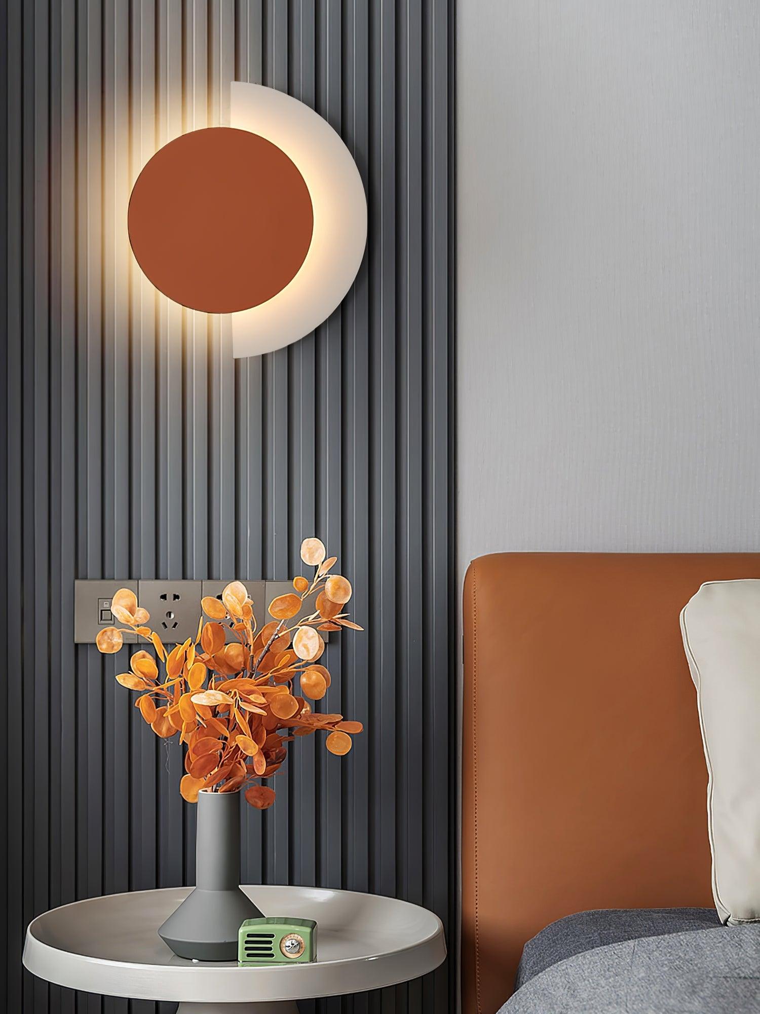 Rounded Abstract Art Sconce - Letslighting