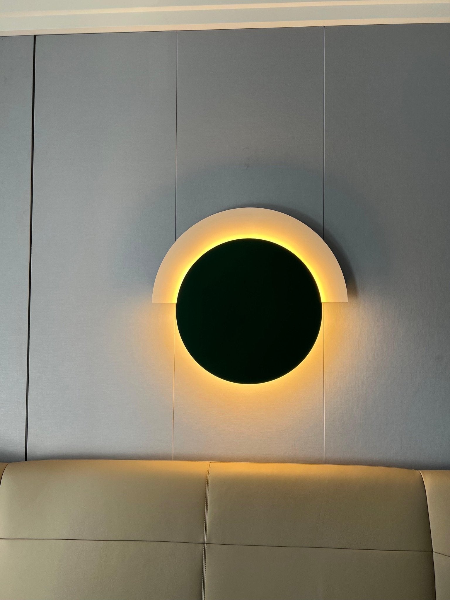 Rounded Abstract Art Sconce - Letslighting