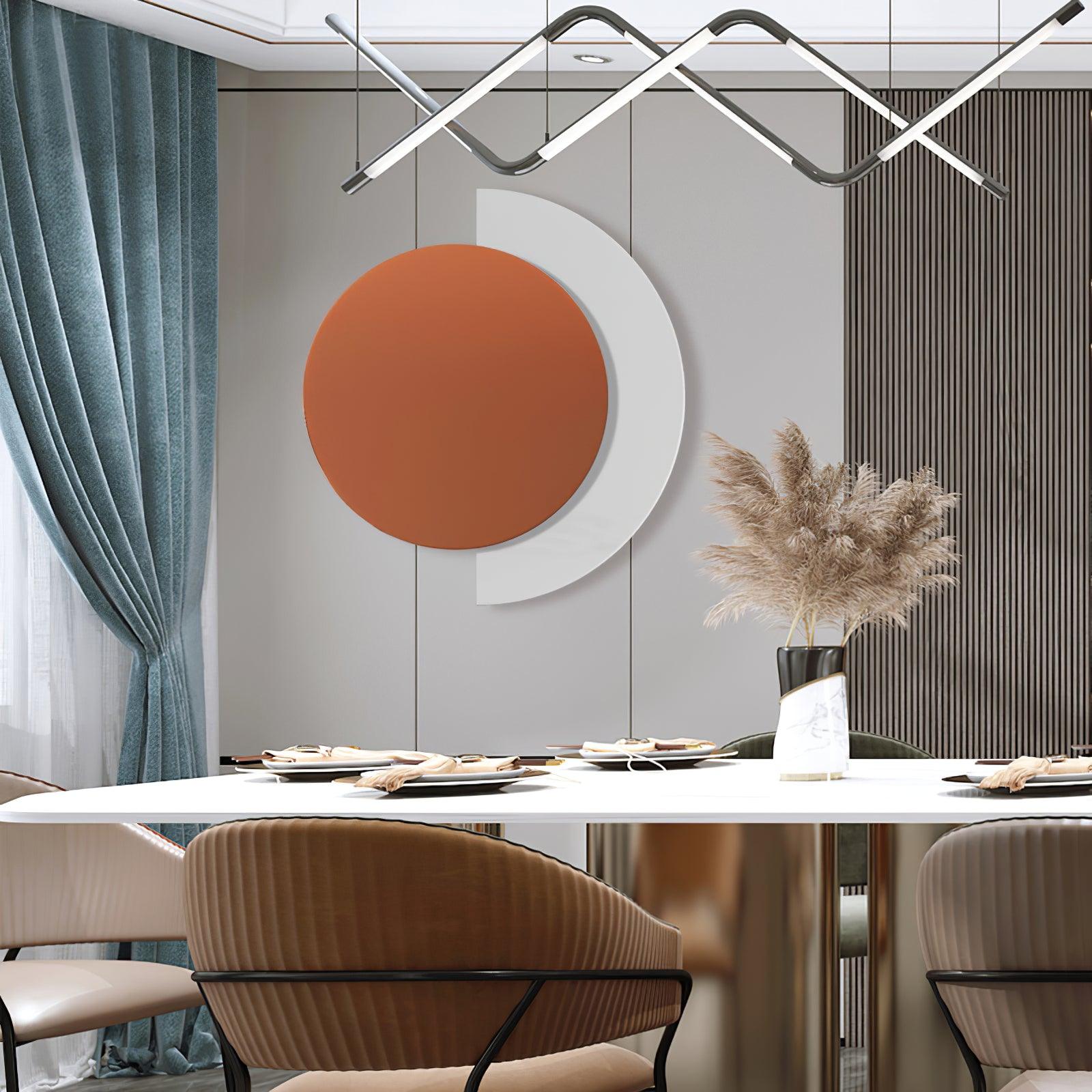 Rounded Abstract Art Sconce - Letslighting