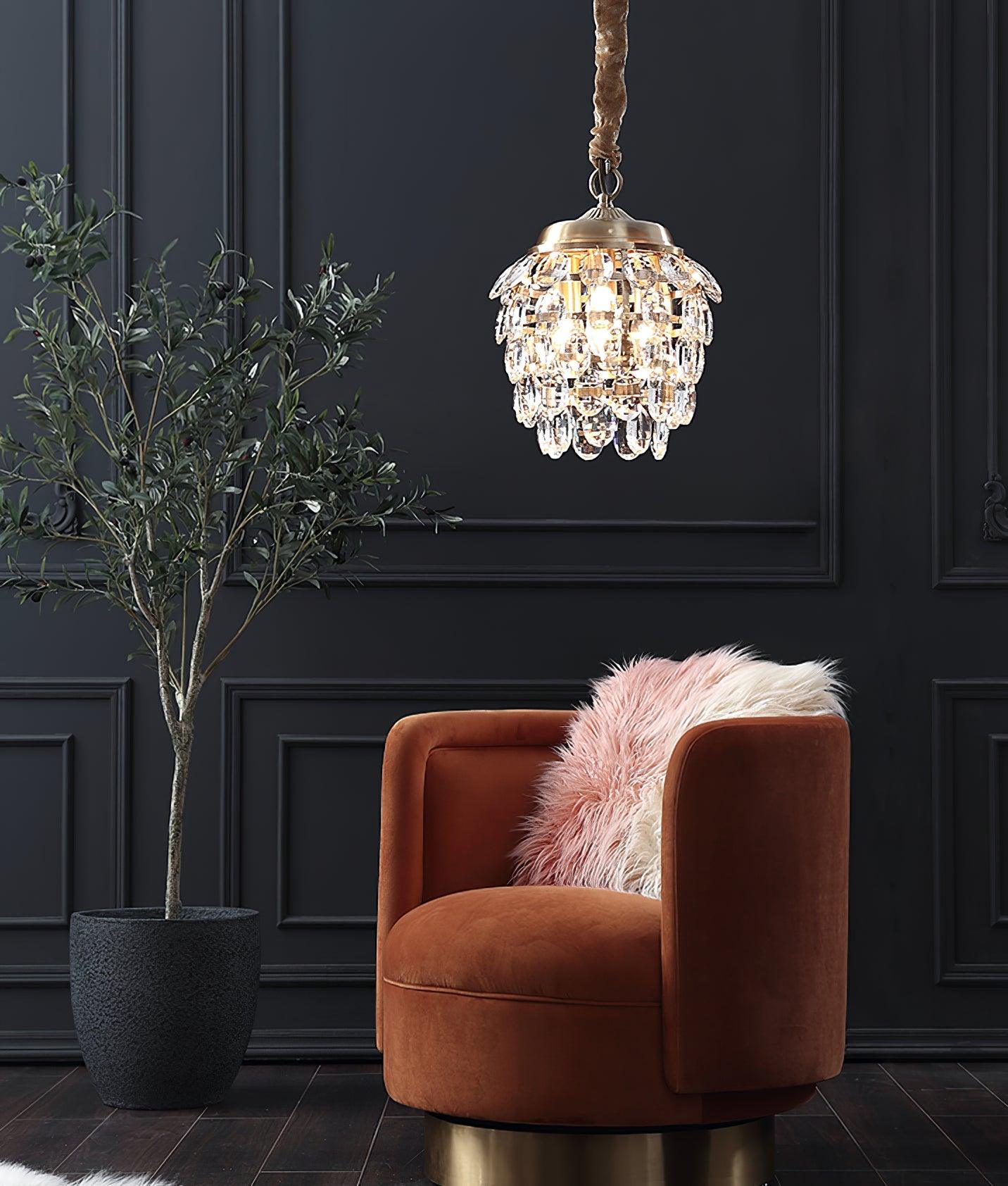 Roxanne Crystal Pendant Light - Letslighting