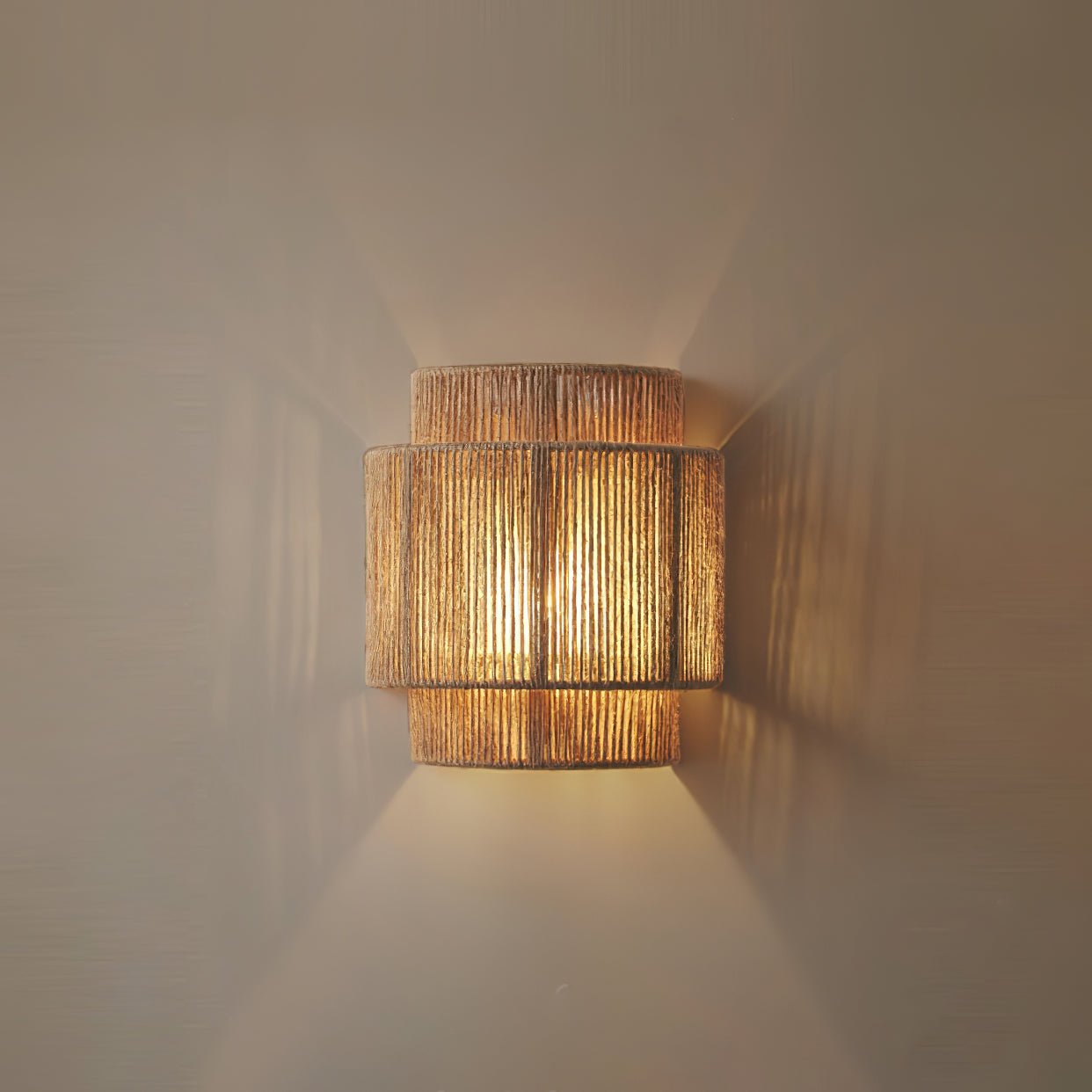 Rustic Weave Wall Lamp - Letslighting
