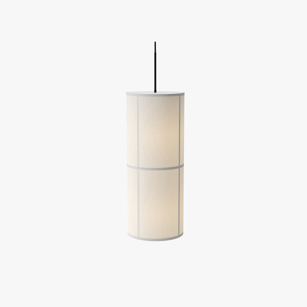 Ritta Vintage Minimalista Metal/Tela Lámpara Colgante Blanco/Beige