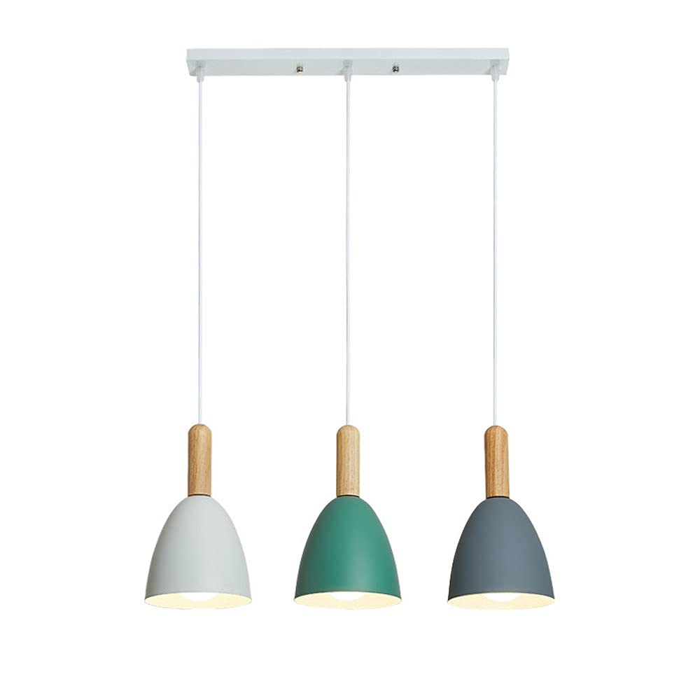 Valentina Moderna Minimalistas Lámpara Colgante Metal/Madera Dormitorio/Salón