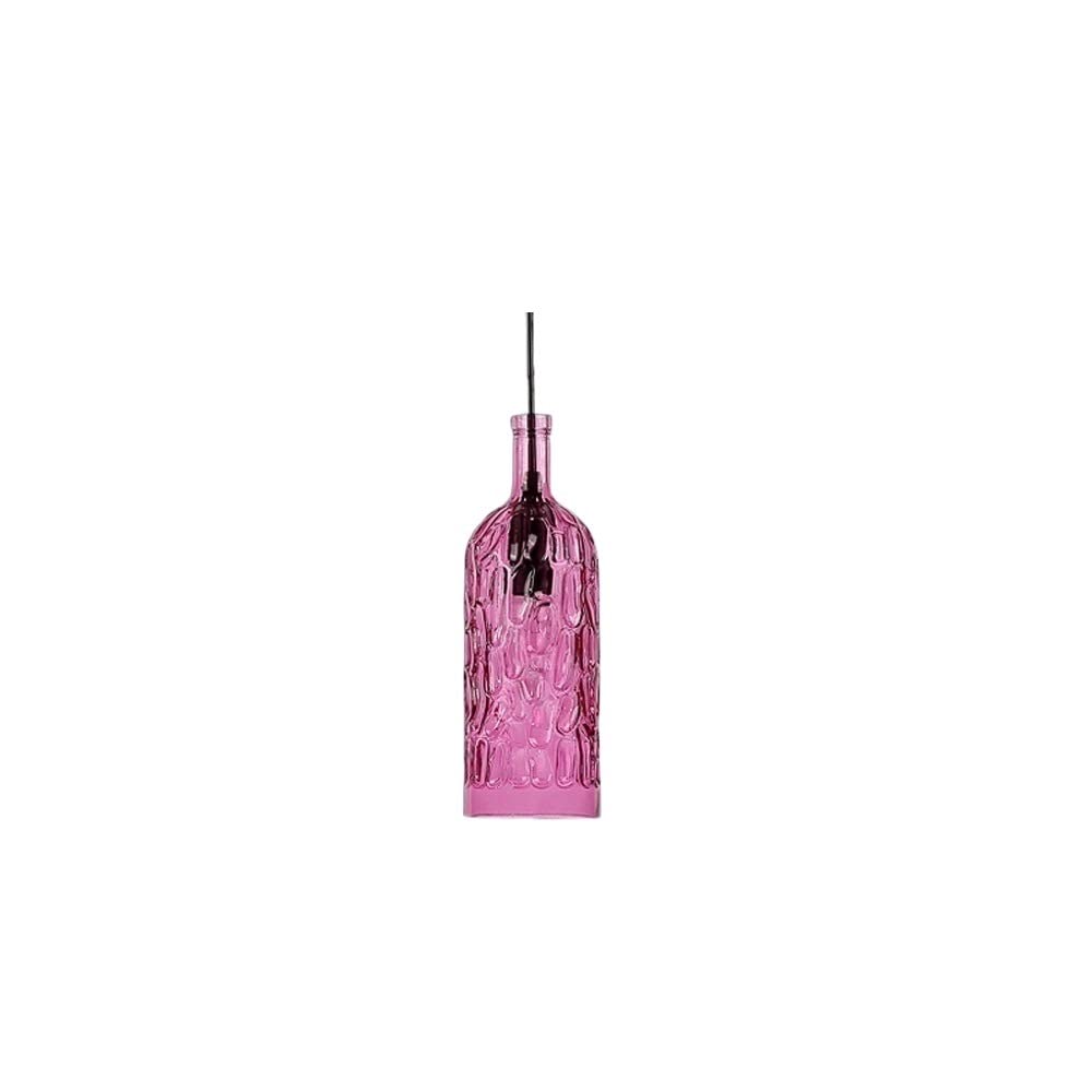 Valentina Vintage Botella De Vino Lámpara Colgante Metal/Vidrio Salón/Dormitorio