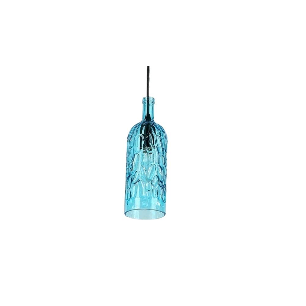 Valentina Vintage Botella De Vino Lámpara Colgante Metal/Vidrio Salón/Dormitorio
