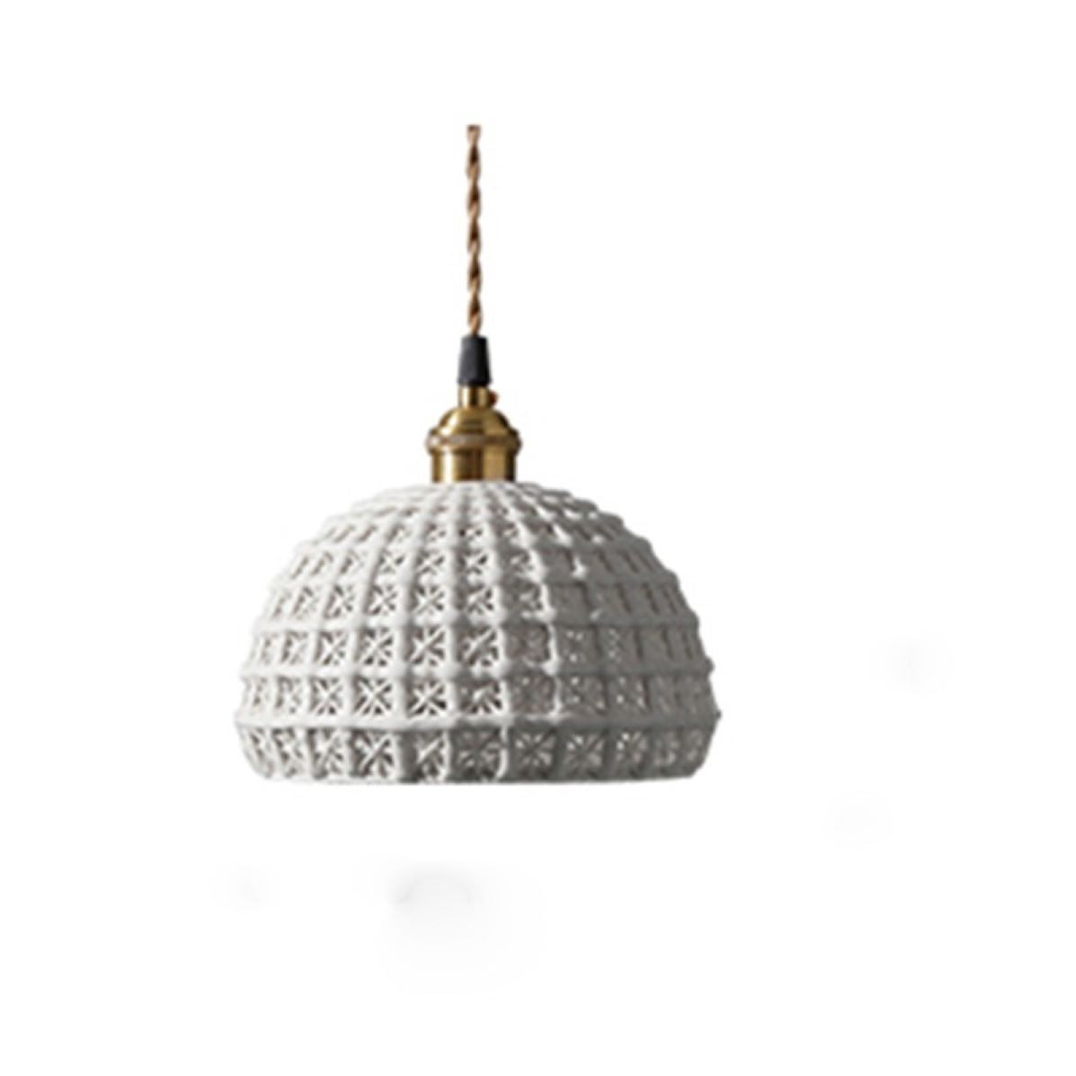 Valentina Moderno LED Lámpara Colgante Metal Blanco Azul Dormitorio/Cocina