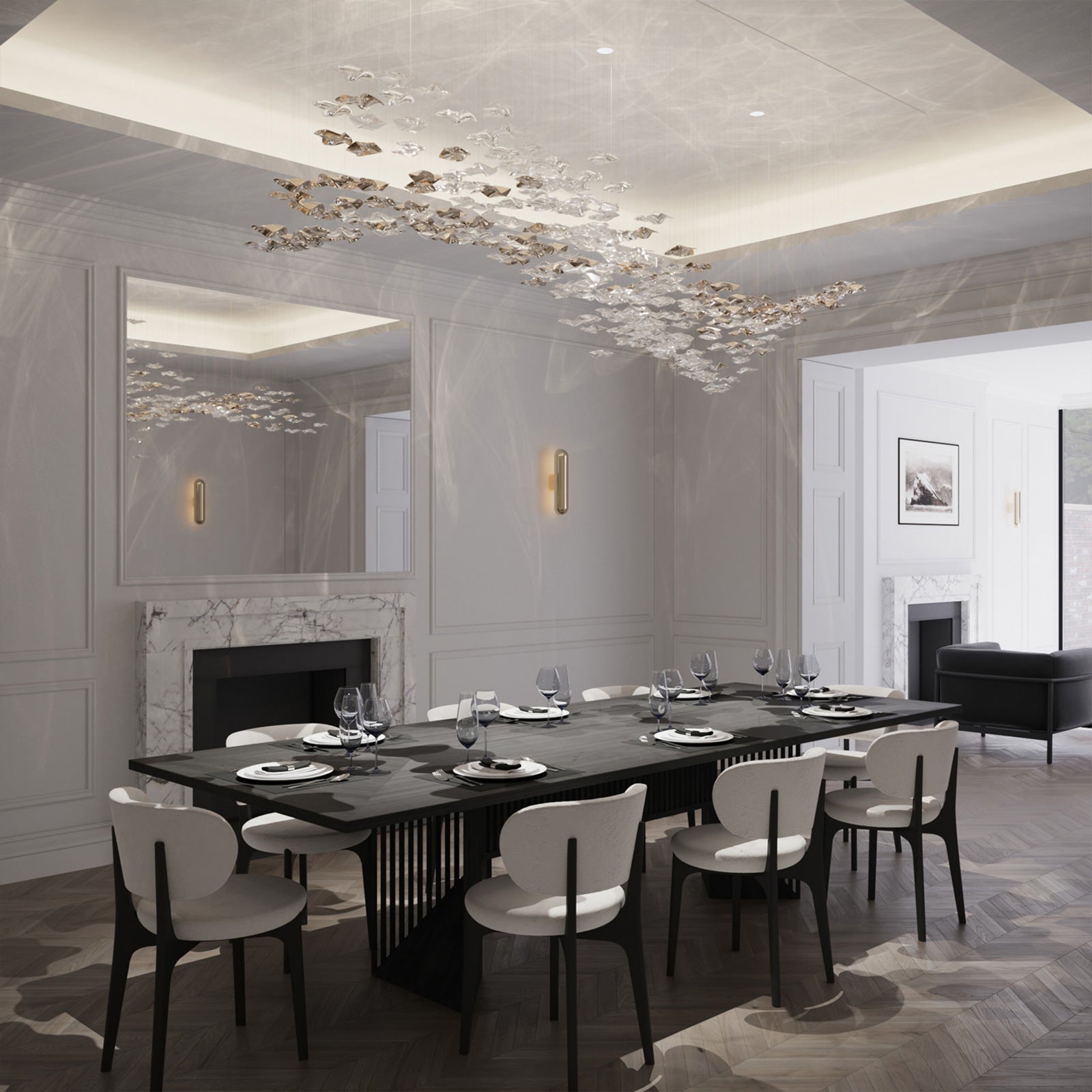 Vecarisra Luxury Tidal Art Glass Pendants Lamp - Letslighting