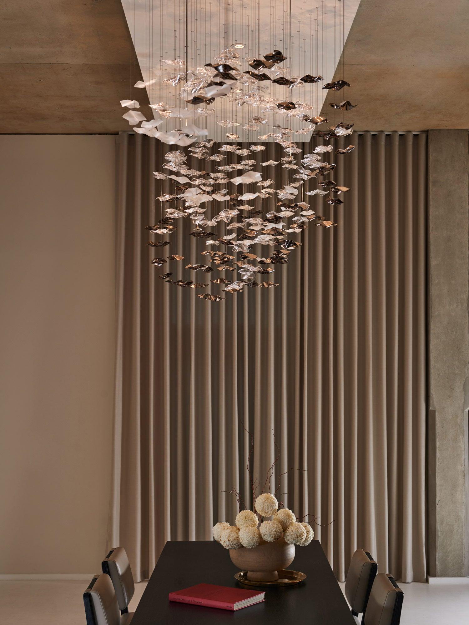 Cezorisra Luxury Brass Linear Chandelier - Letslighting