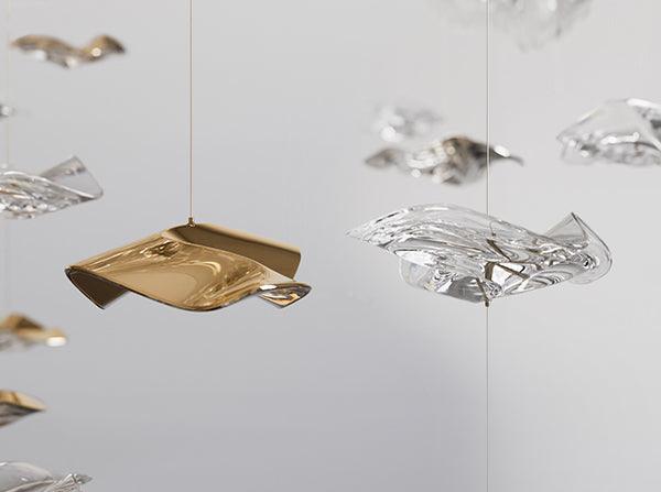 Vecarisra Luxury Tidal Art Glass Pendants Lamp - Letslighting