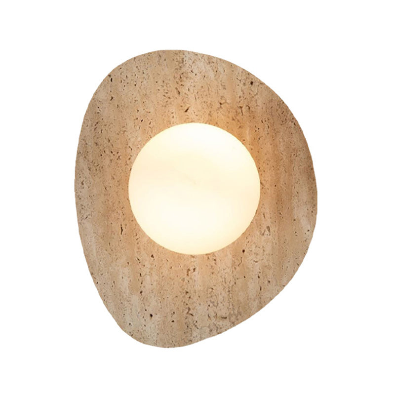 Uphae Modern Minimalist Travertine Wall Lamp - Lamp Copper