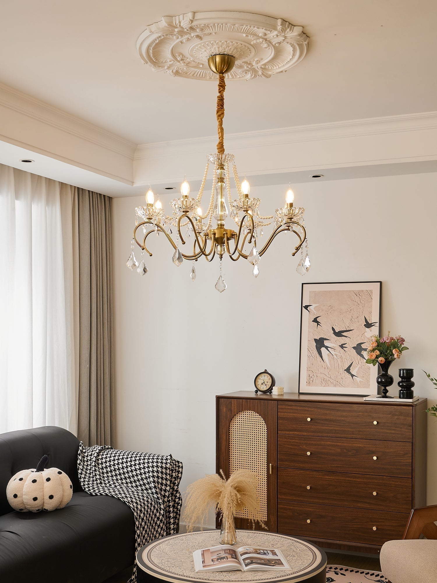 Sapphire Crystal Chandelier - Letslighting