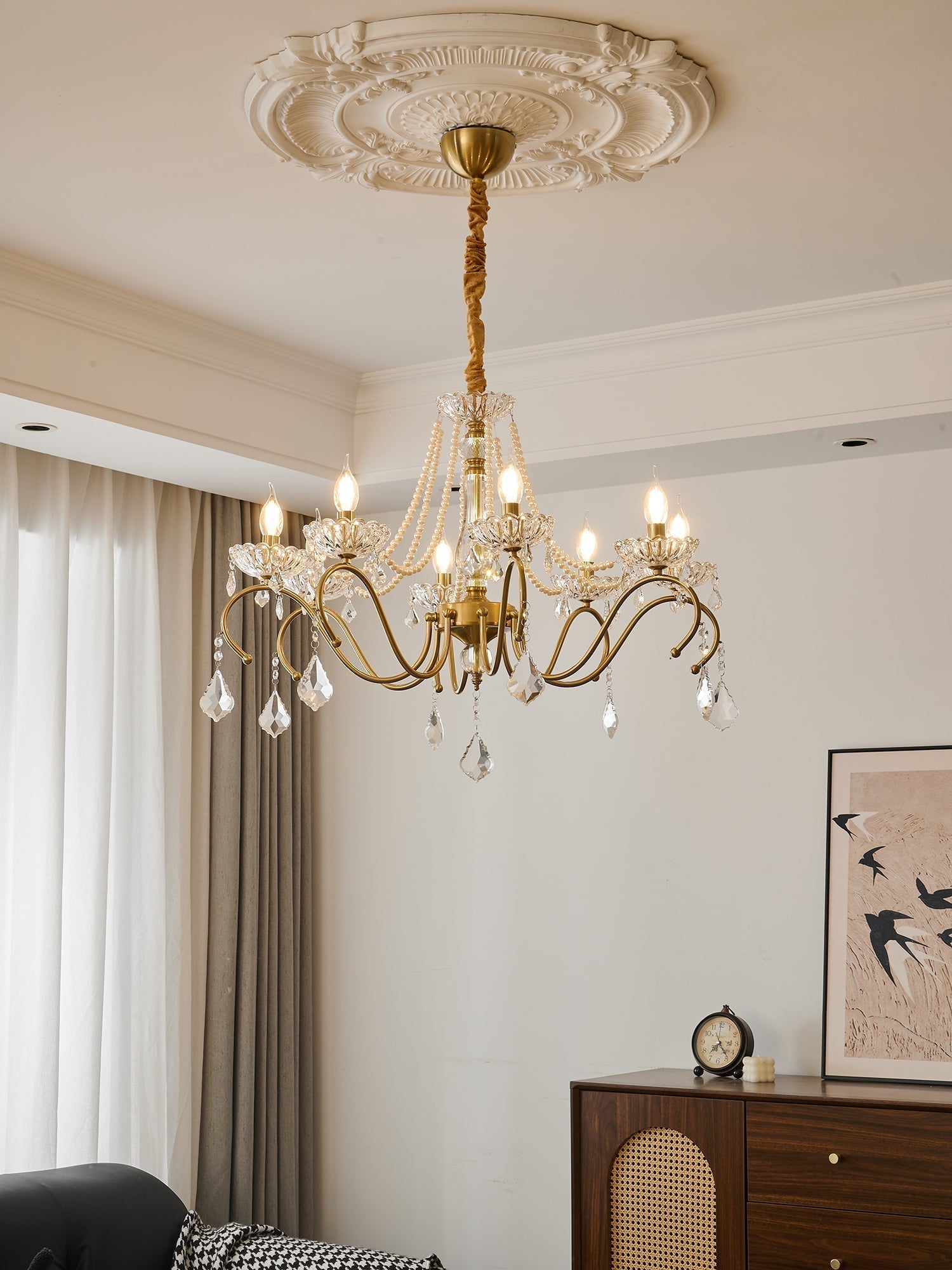 Sapphire Crystal Chandelier - Letslighting
