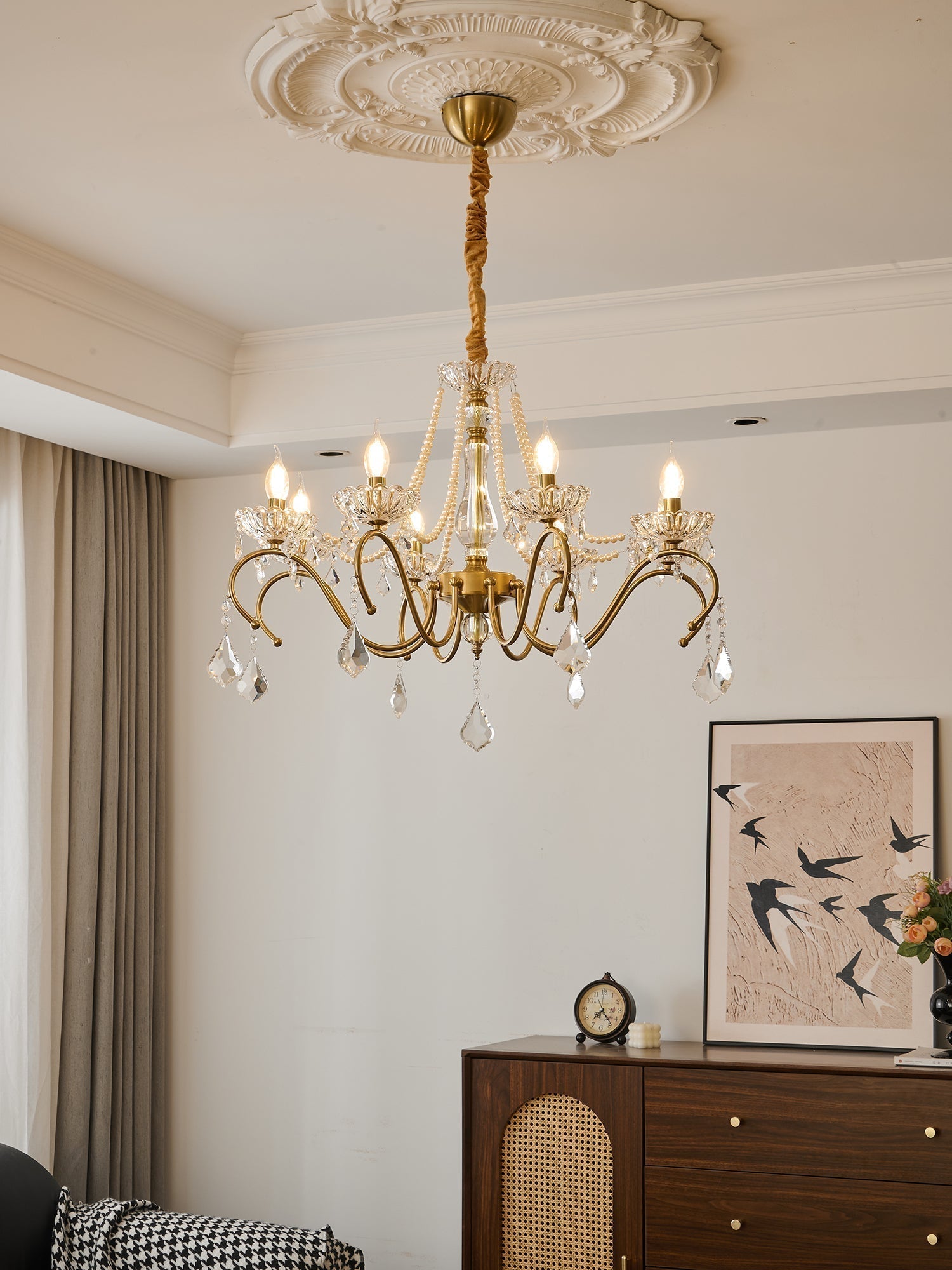 Sapphire Crystal Chandelier - Letslighting