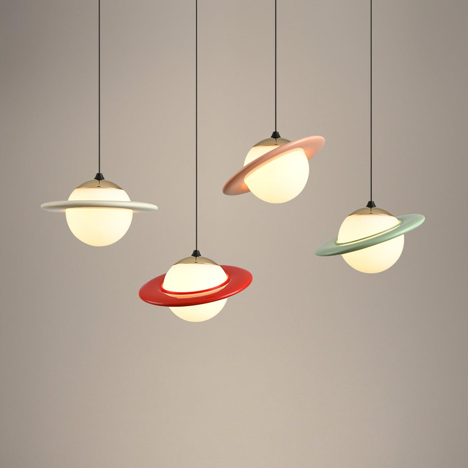 Saturn Planet Pendant Lamp - Letslighting
