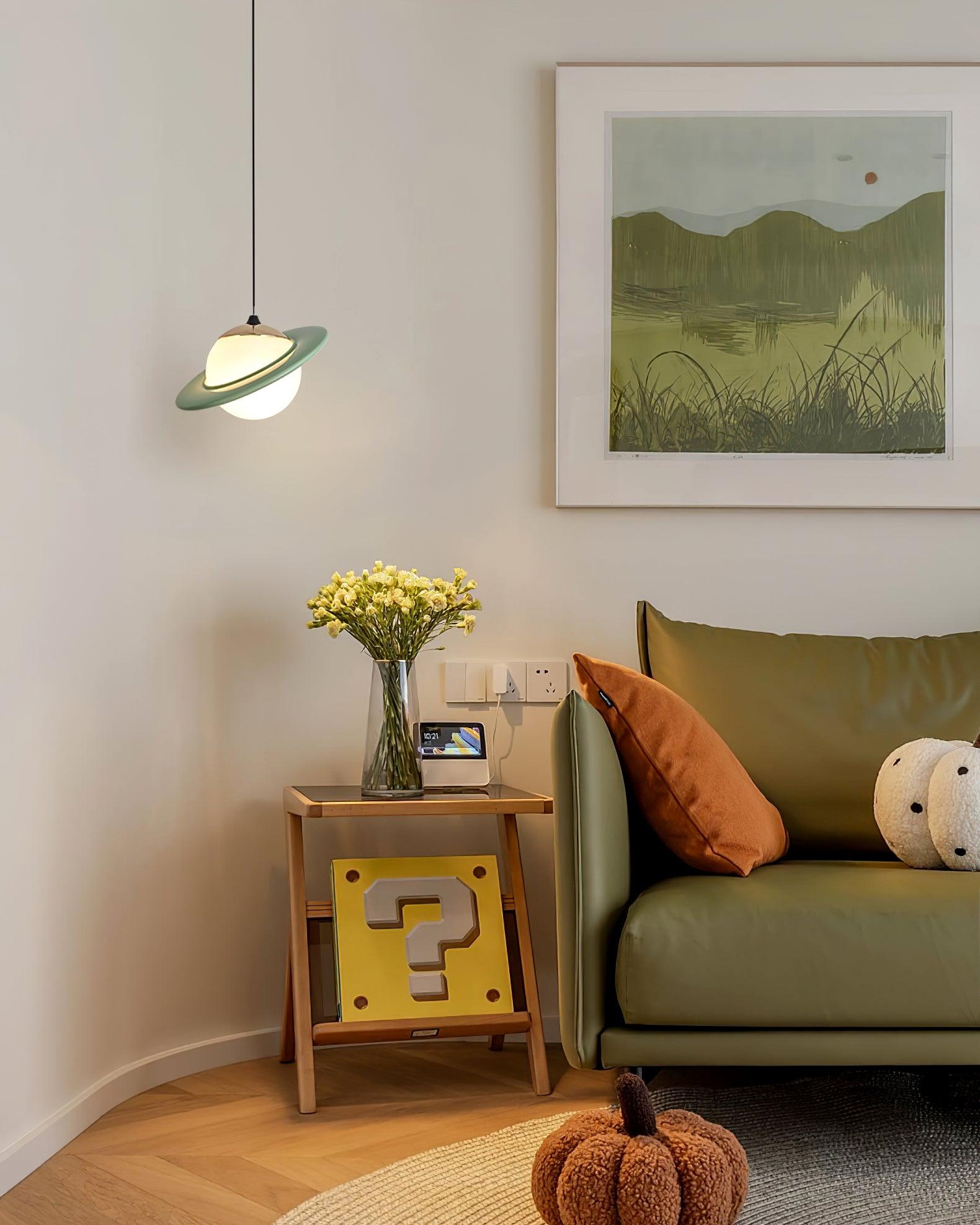 Saturn Planet Pendant Lamp - Letslighting