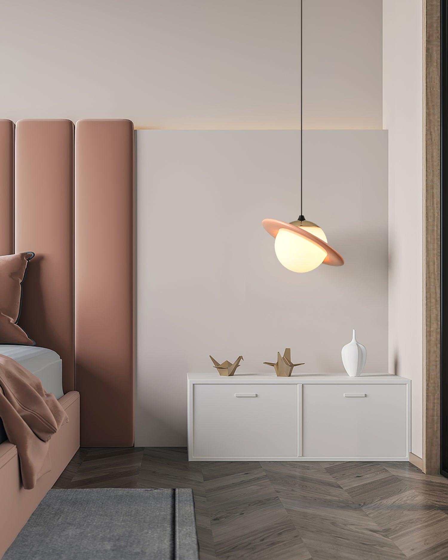 Saturn Planet Pendant Lamp - Letslighting