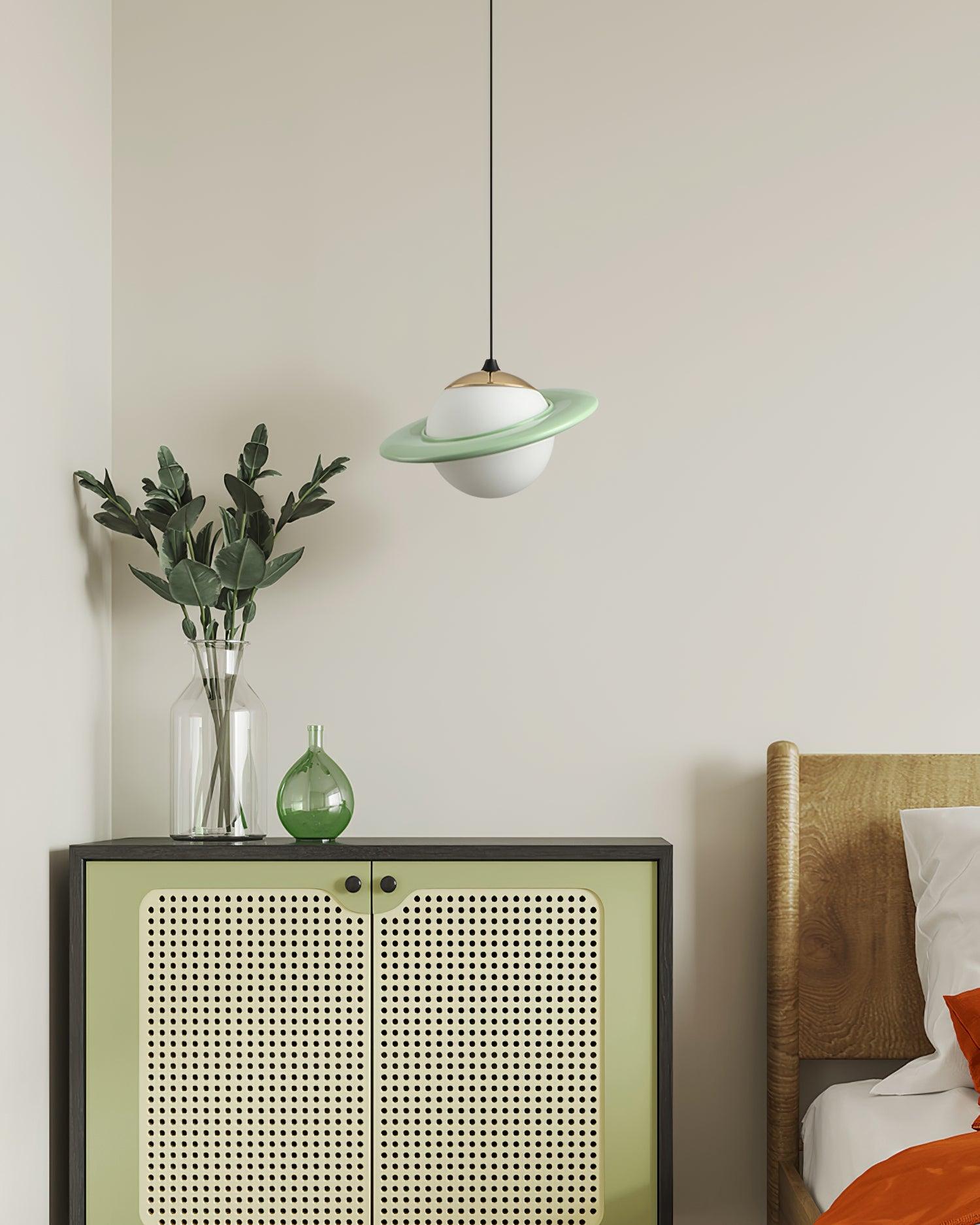 Saturn Planet Pendant Lamp - Letslighting