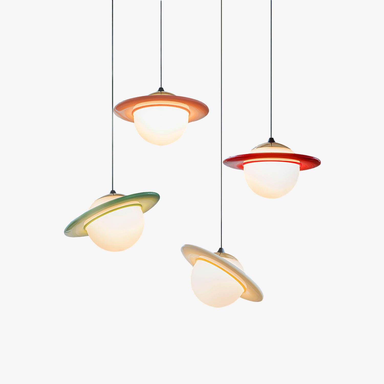 Saturn Planet Pendant Lamp - Letslighting