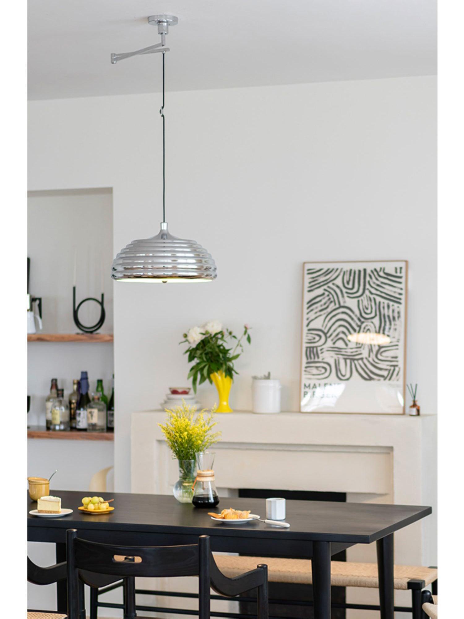 Saturno Chrome Pendant Lamp - Letslighting