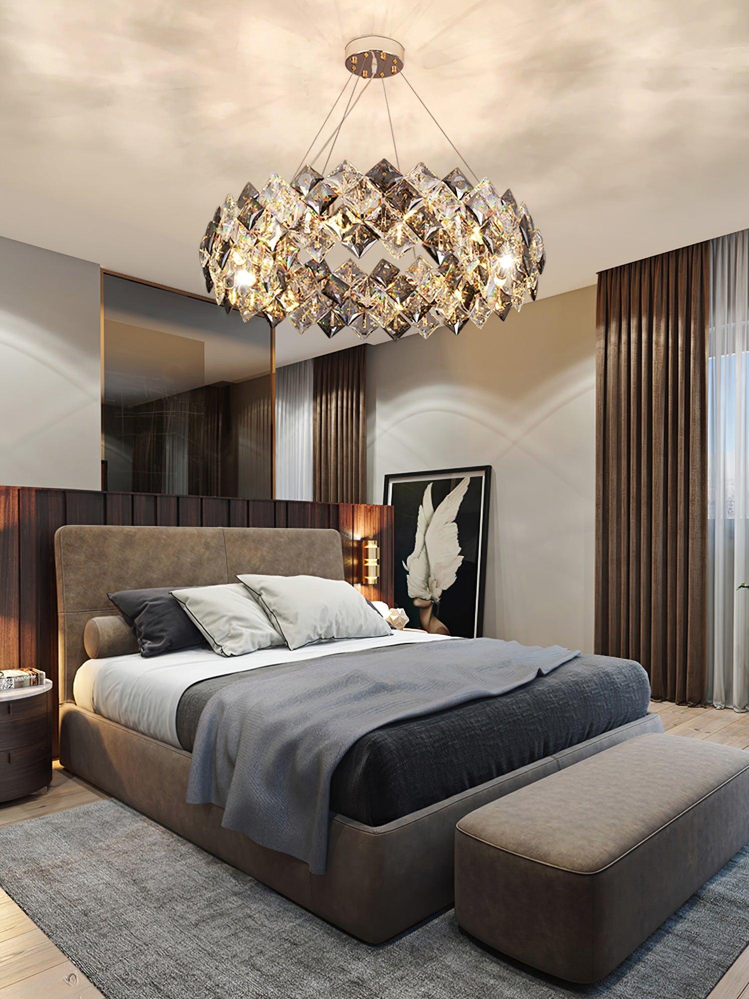 Scale Crystal Round Chandelier - Letslighting