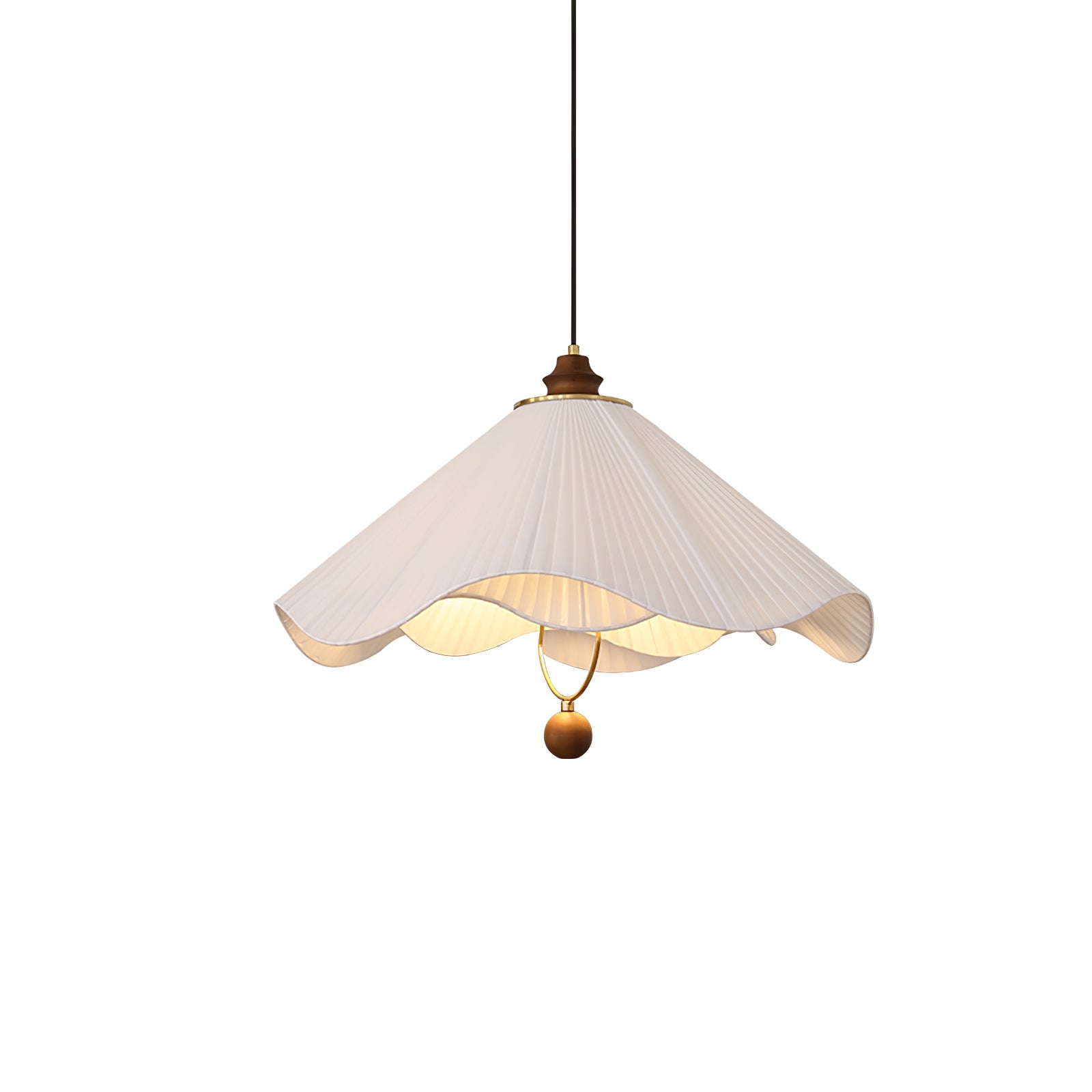 Scallop Edge Pendant Light - Letslighting