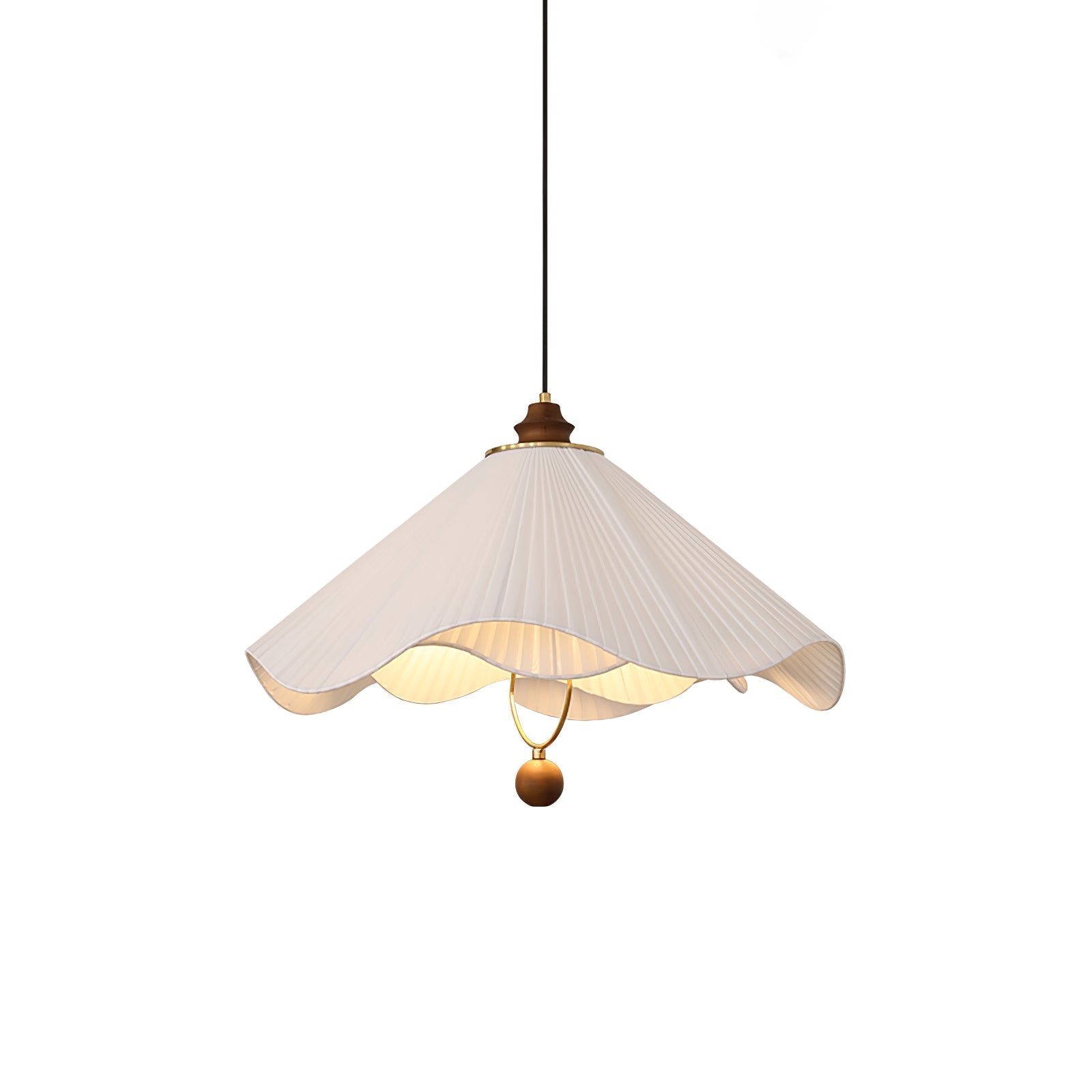 Scallop Edge Pendant Light - Letslighting