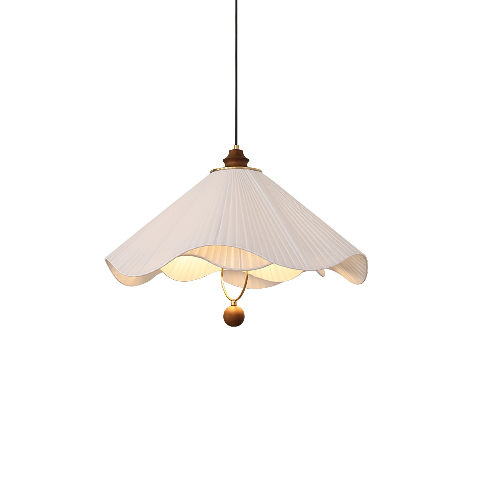 Scallop Edge Pendant Light - Letslighting