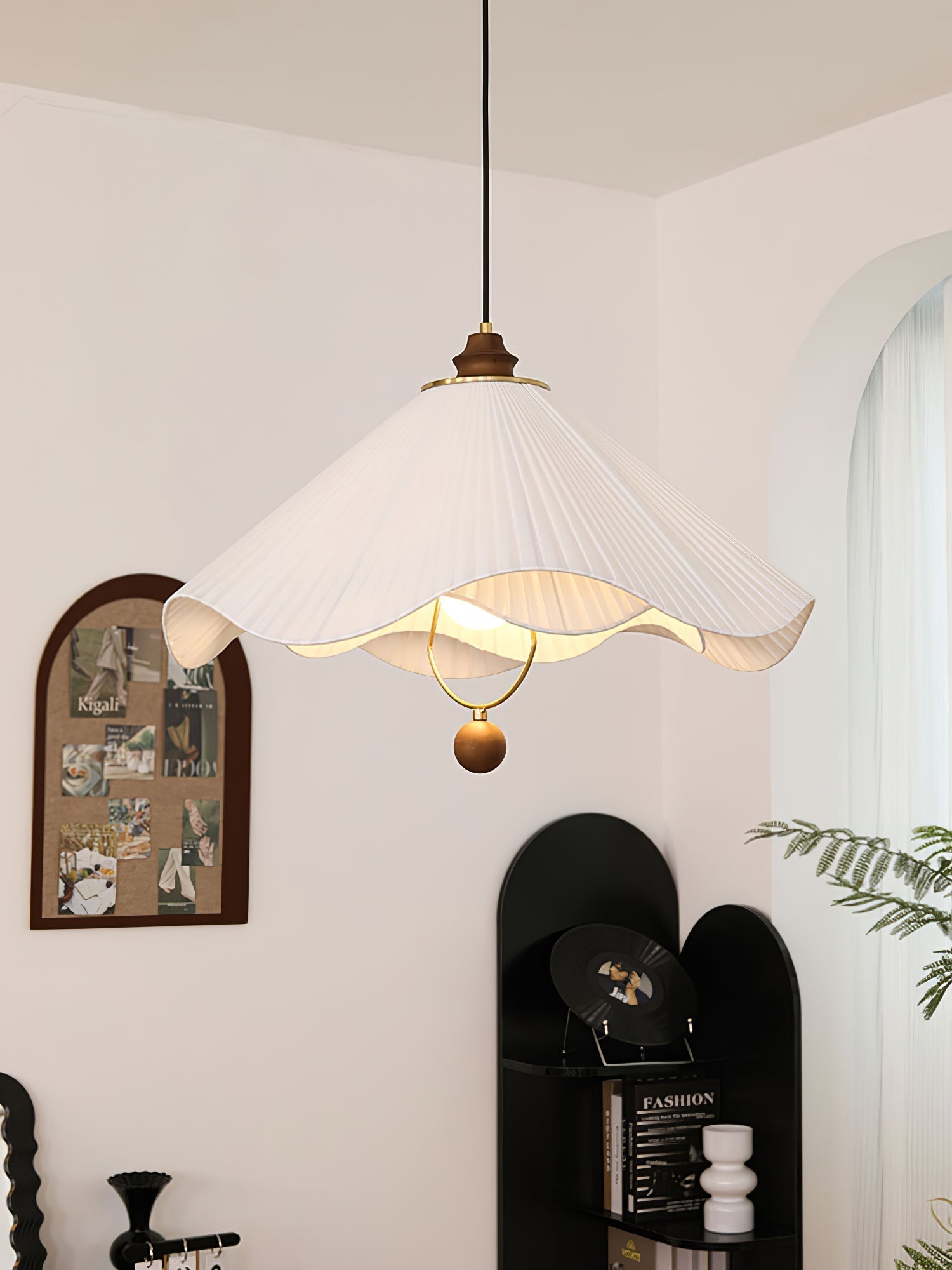 Scallop Edge Pendant Light - Letslighting