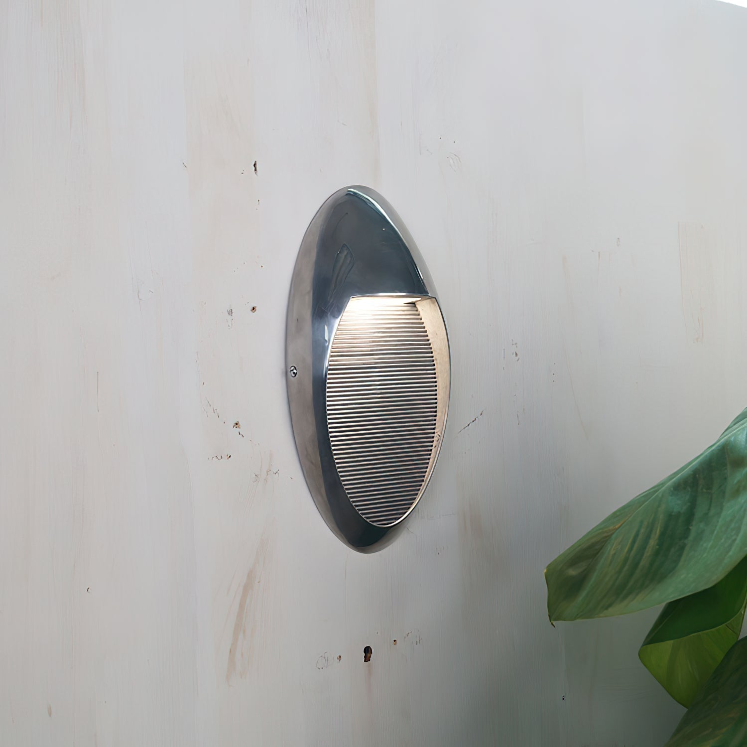 Avrinor Vintage Outdoor Metal Glass Wall Lamp - Lamp Copper