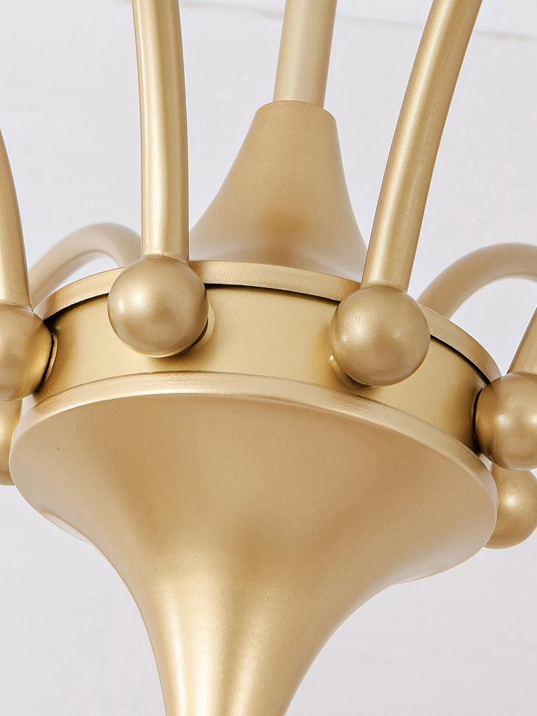 Sculptural Glass Chandelier - Letslighting