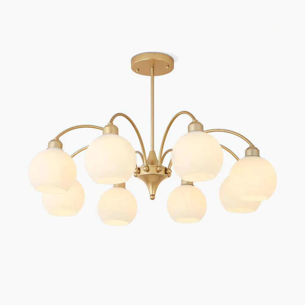 Sculptural Glass Chandelier - Letslighting
