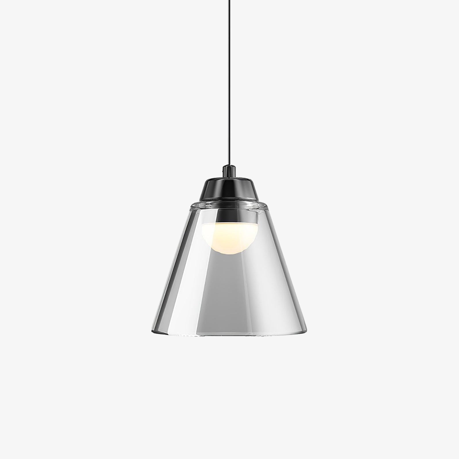 Sculptural Glass Pendant Lamp - Letslighting