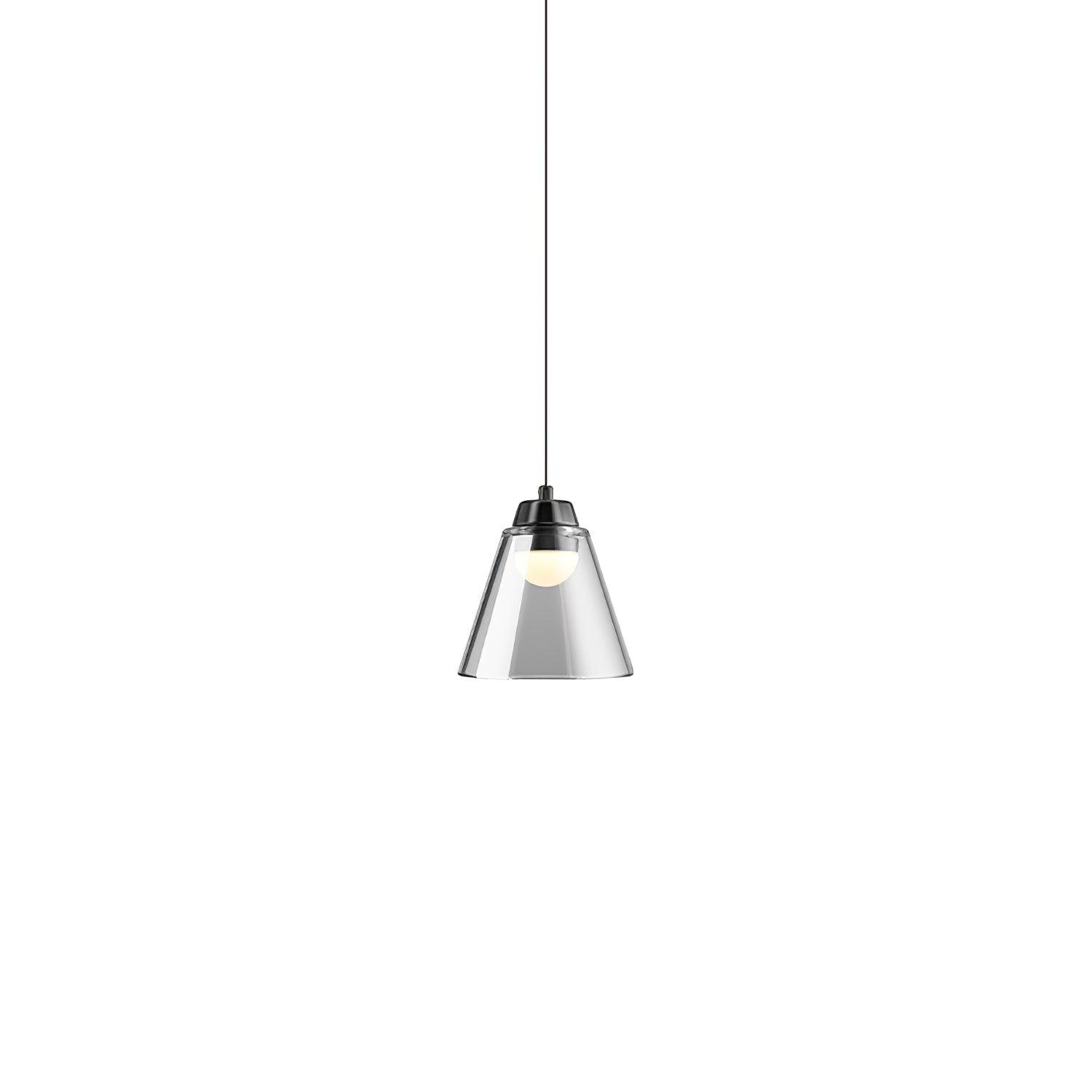 Sculptural Glass Pendant Lamp - Letslighting
