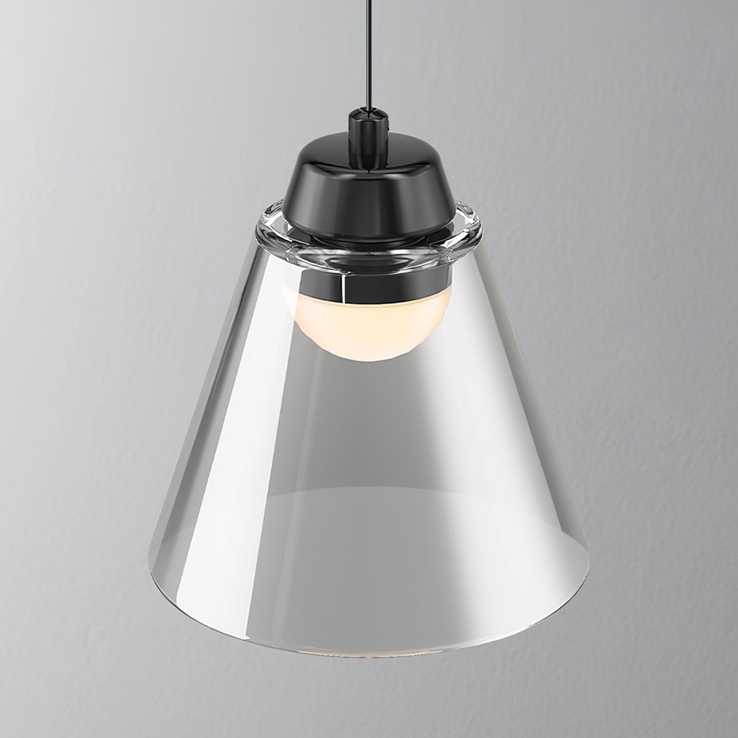 Sculptural Glass Pendant Lamp - Letslighting