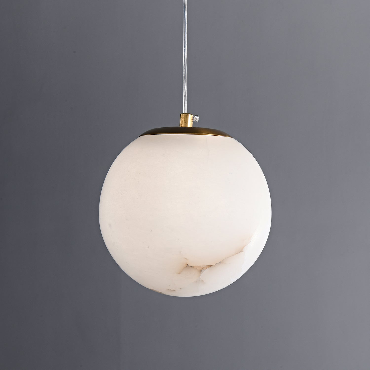 Esolisra Minimalist Alabaster Pendant Light - Letslighting