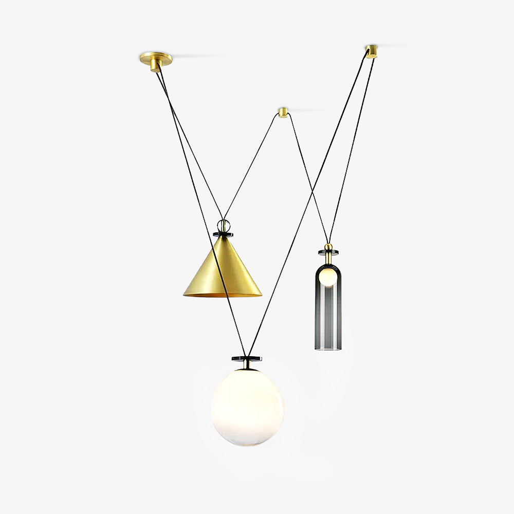 Geometric Shape Art Modern Chandelier - Letslighting