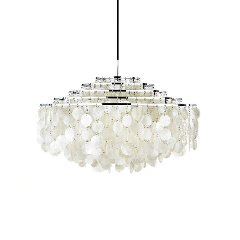 Round Shell Chandelier - Letslighting