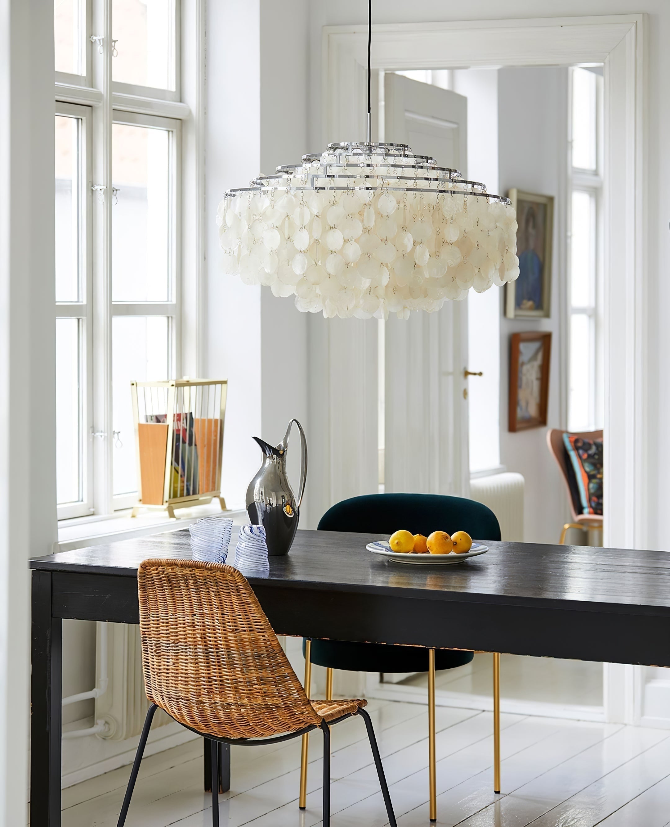 Round Shell Chandelier - Letslighting