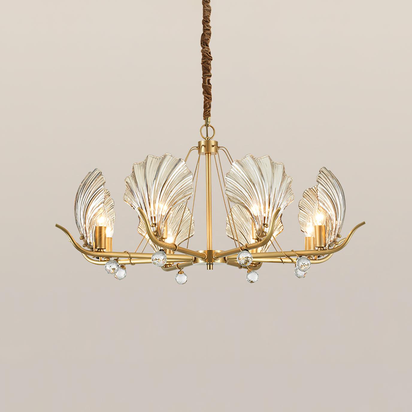 Shell Crystal Chandelier - Letslighting