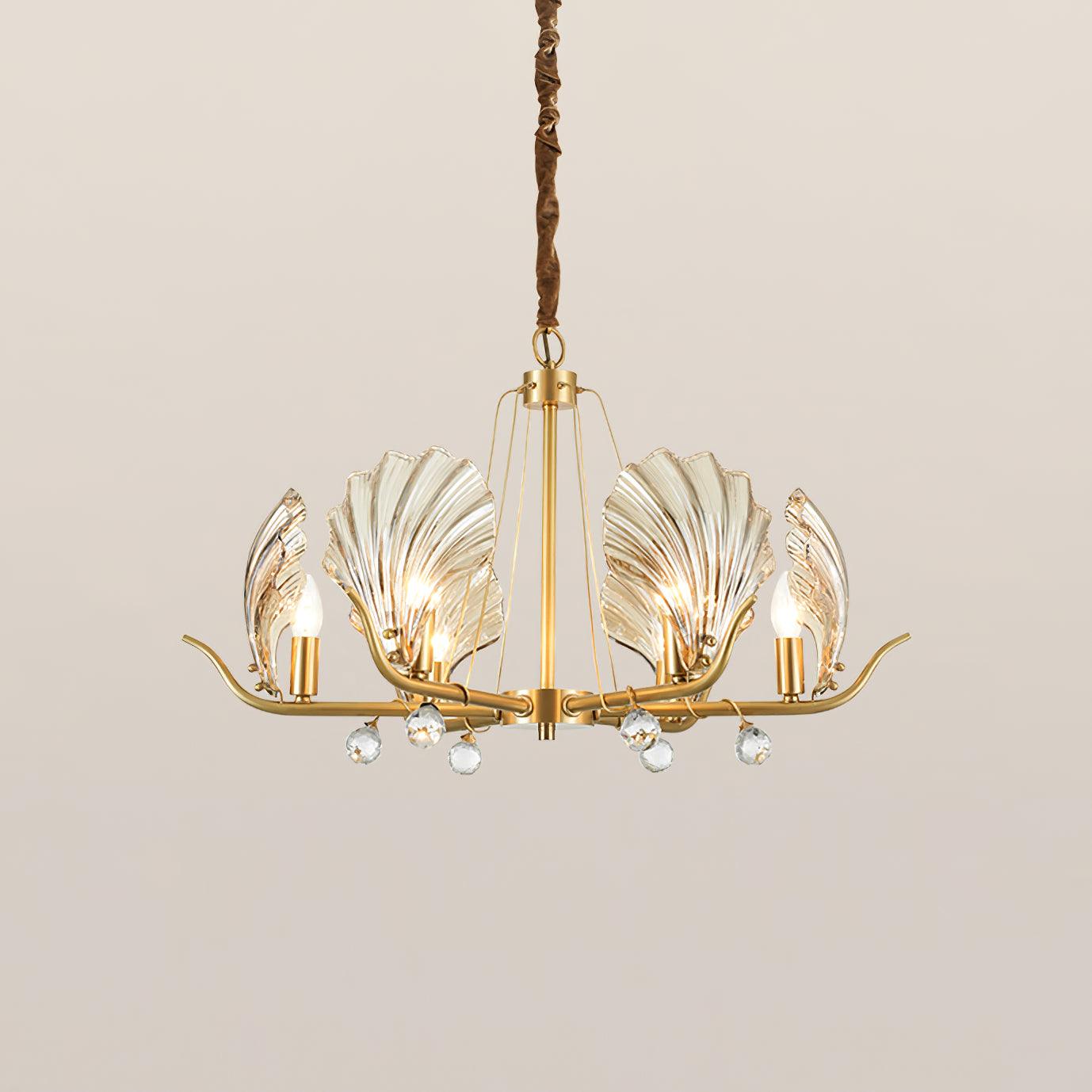 Shell Crystal Chandelier - Letslighting