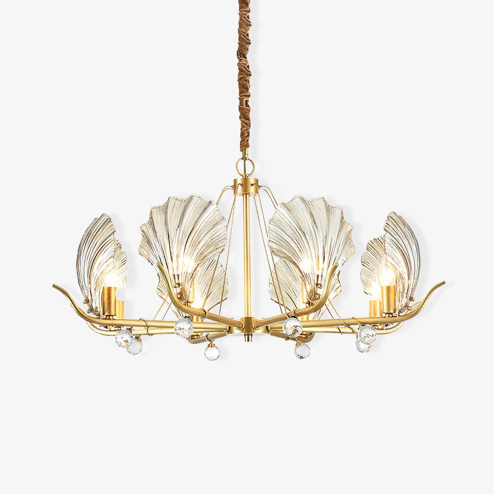 Shell Crystal Chandelier - Letslighting