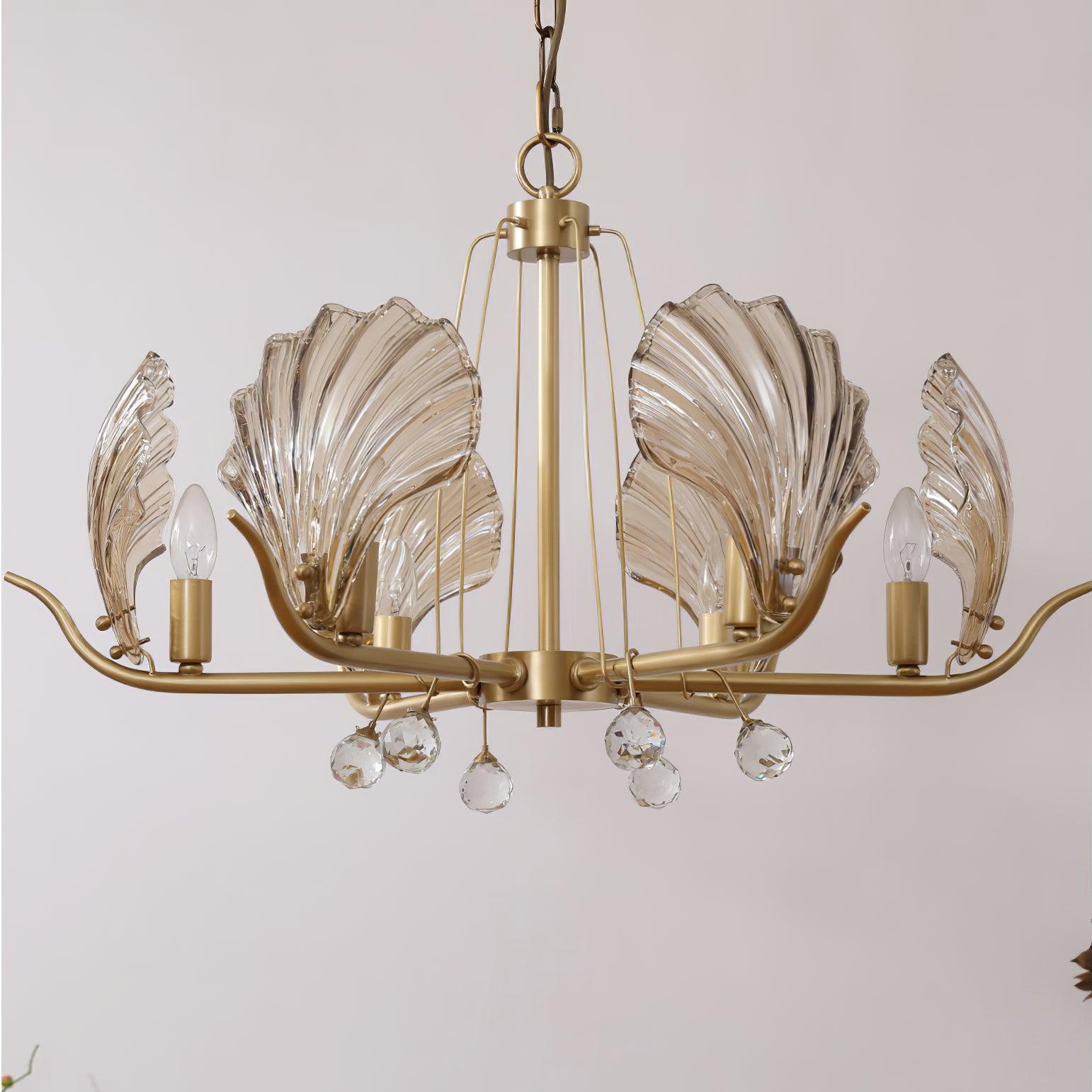 Shell Crystal Chandelier - Letslighting