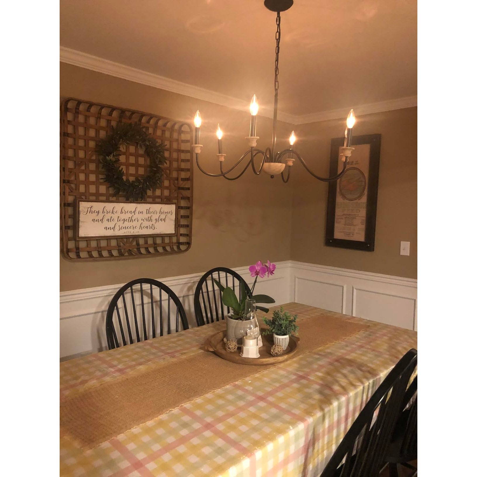 Zalaeira Vintage Industrial Traditional Wooden Metal Chandelier - Lamp Copper